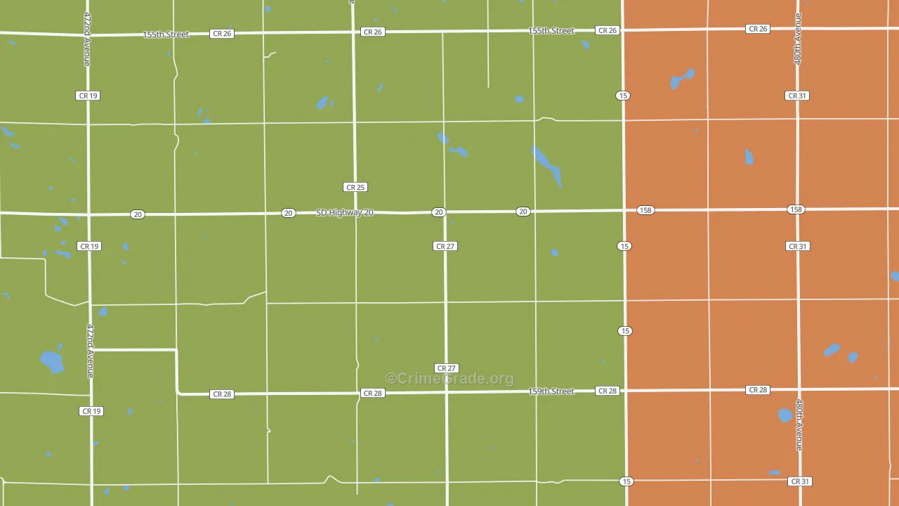 Labolt, SD Map of Vandalism Rates