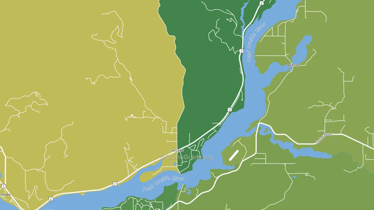Laclede, ID Map of Vandalism Rates