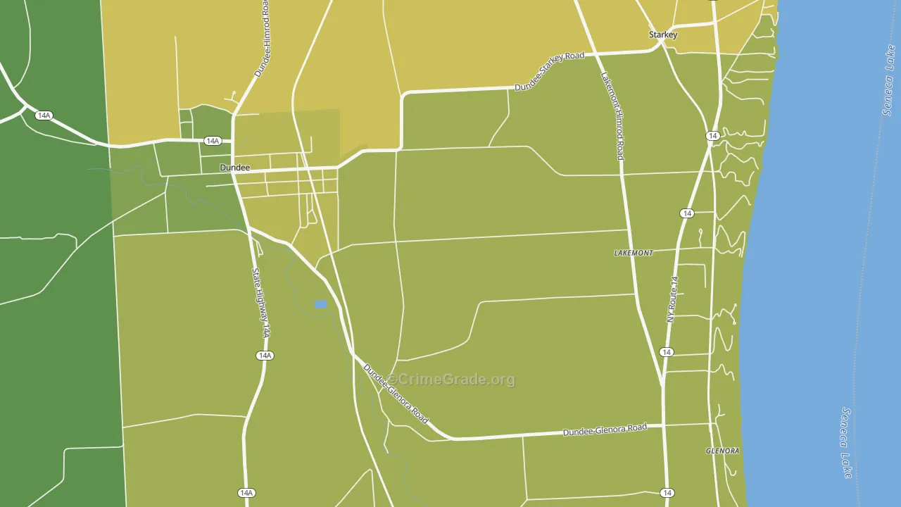 Lakemont, NY Map of Vandalism Rates