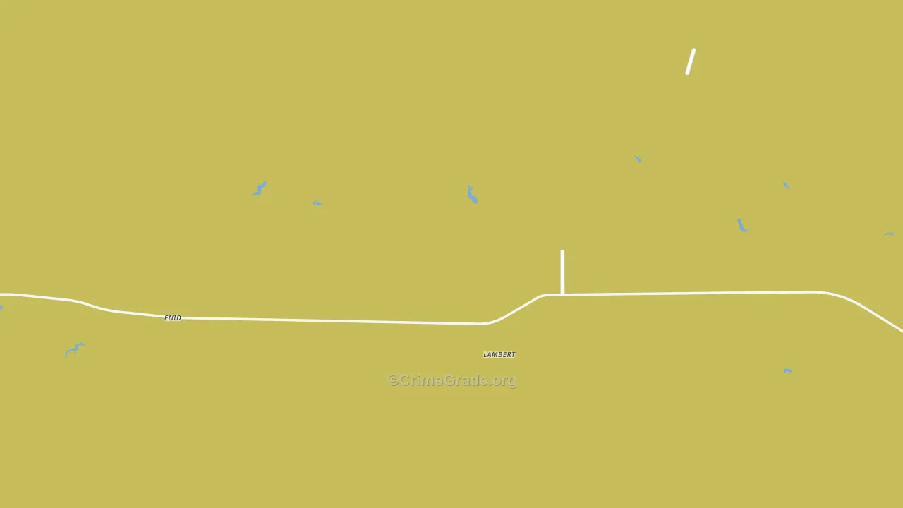 Lambert, MT Map of Vandalism Rates
