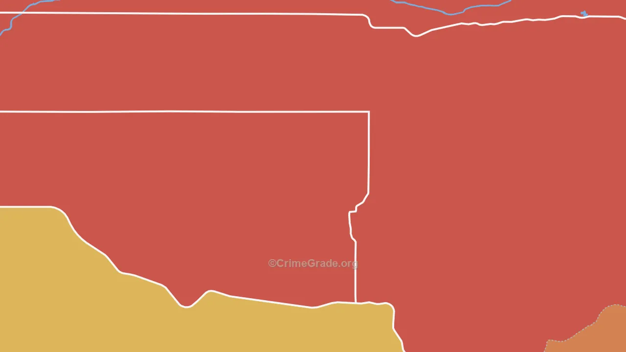 Lamont, ID Map of Vandalism Rates