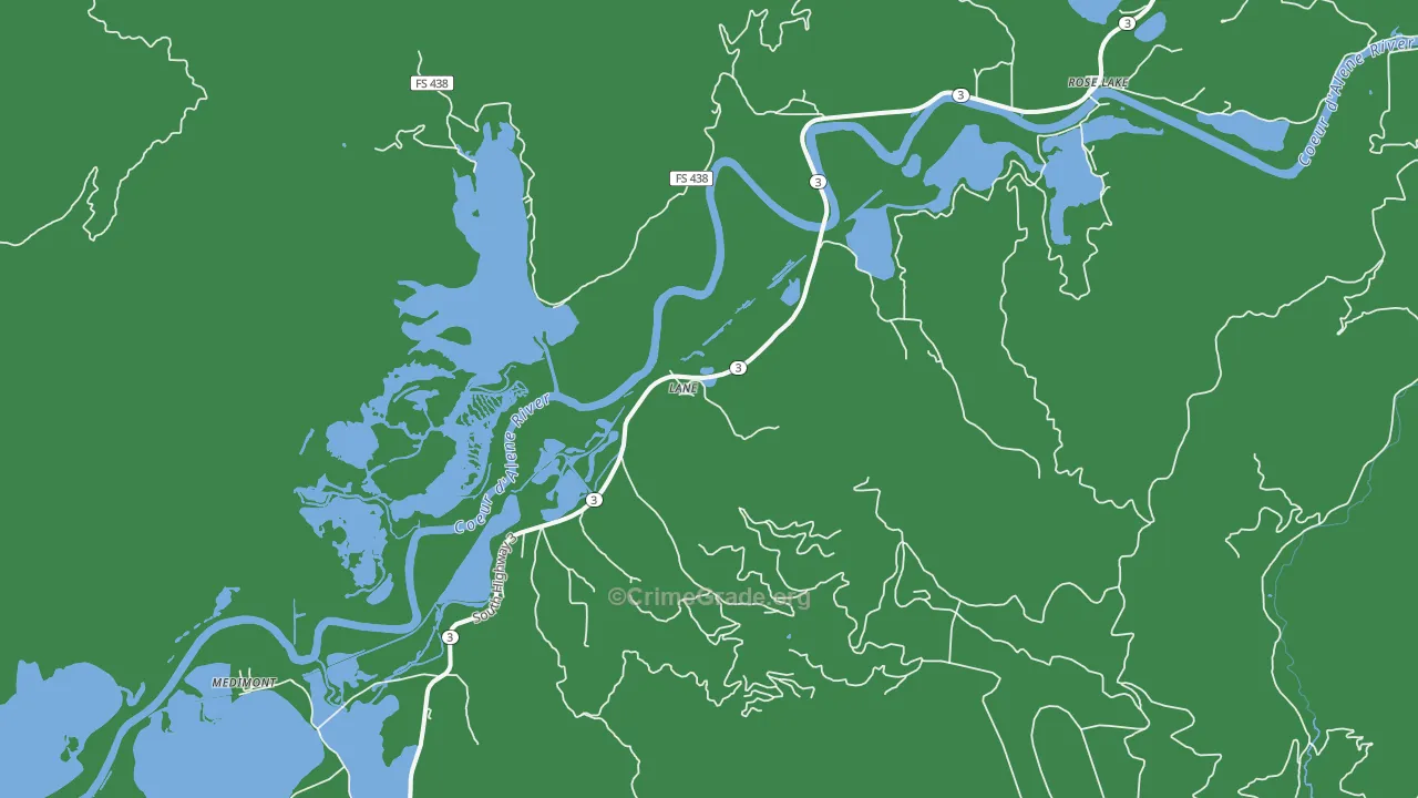 Lane, ID Map of Vandalism Rates
