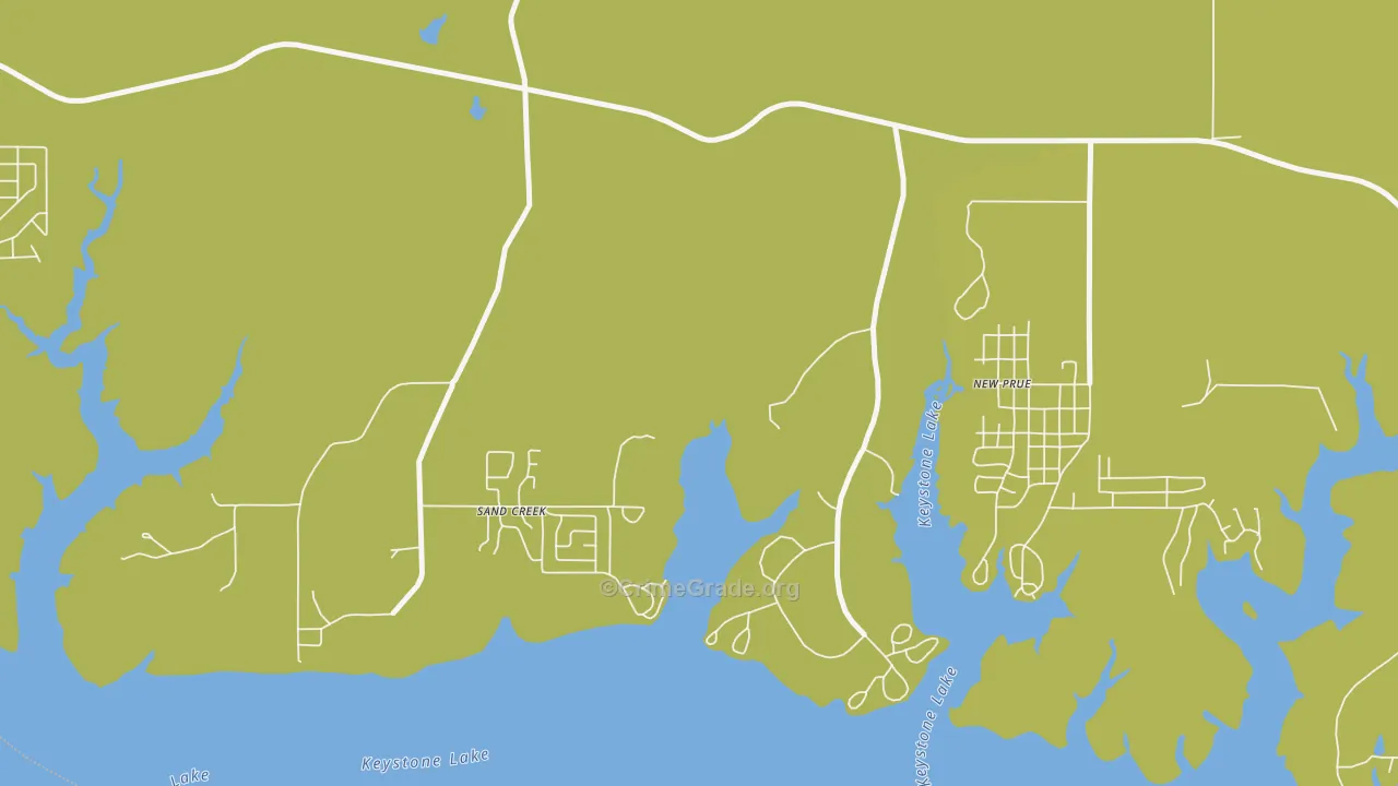 Leander, OK Map of Vandalism Rates