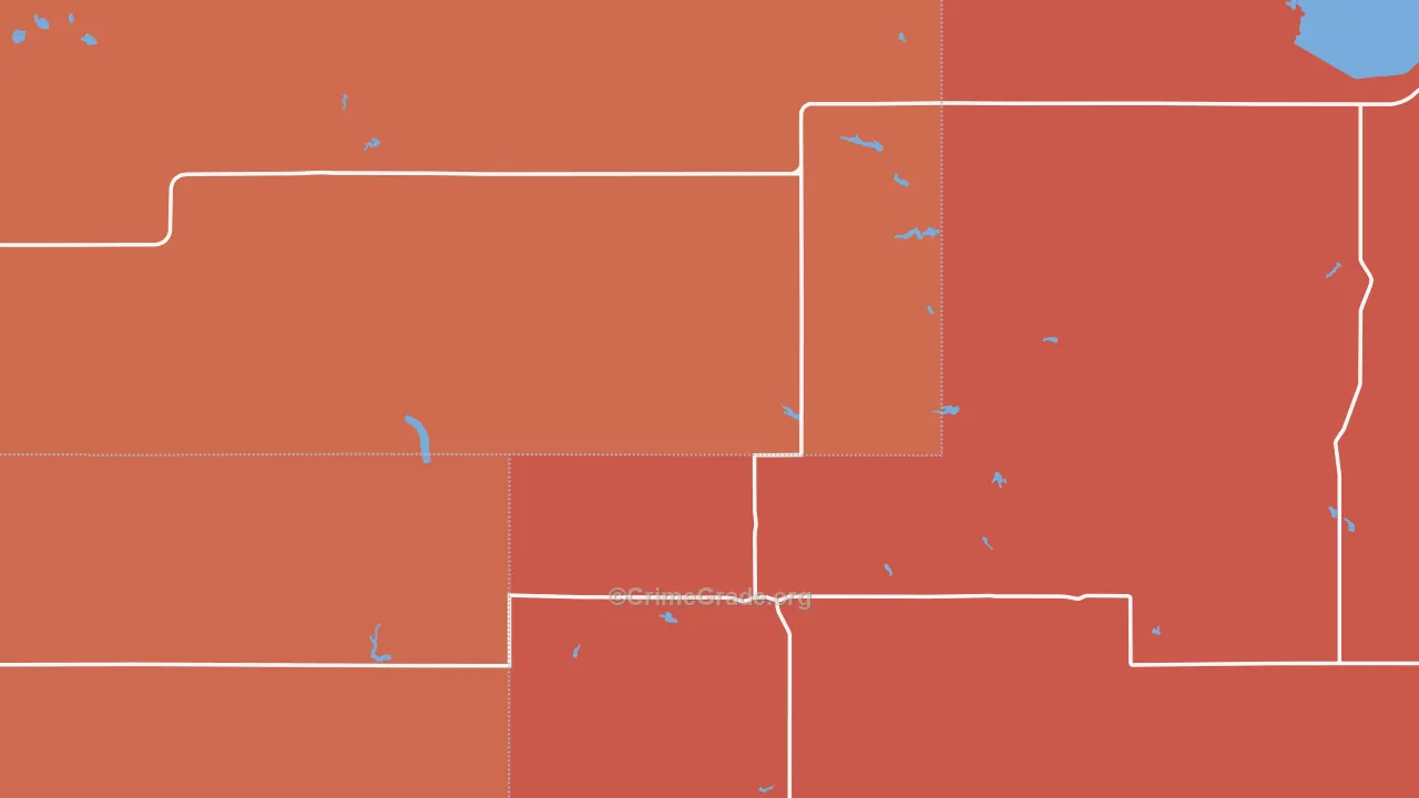 Ledger, MT Map of Vandalism Rates