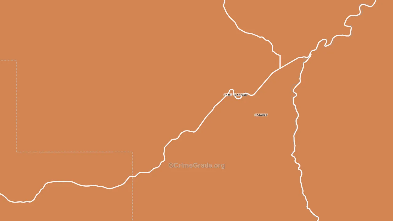 Lehman Hot Springs, OR Map of Vandalism Rates