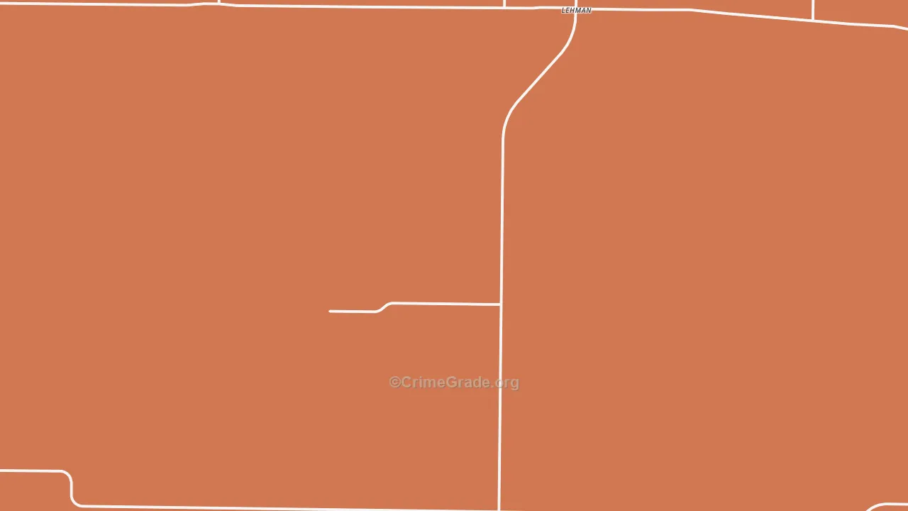 Lehman, TX Map of Vandalism Rates