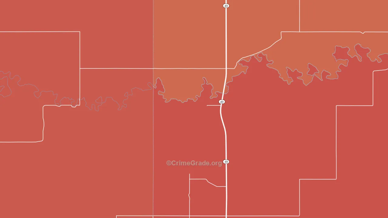 Lemmon, ND Map of Vandalism Rates