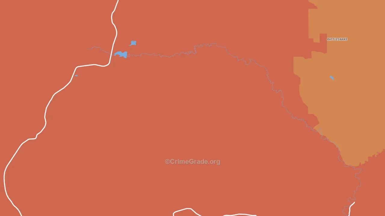 Lloyd, MT Map of Vandalism Rates