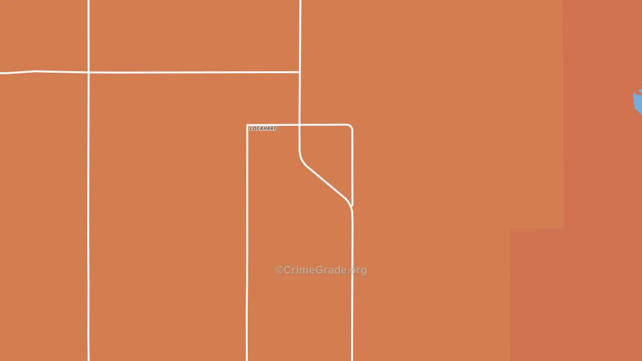 Lockhart, MN Map of Vandalism Rates
