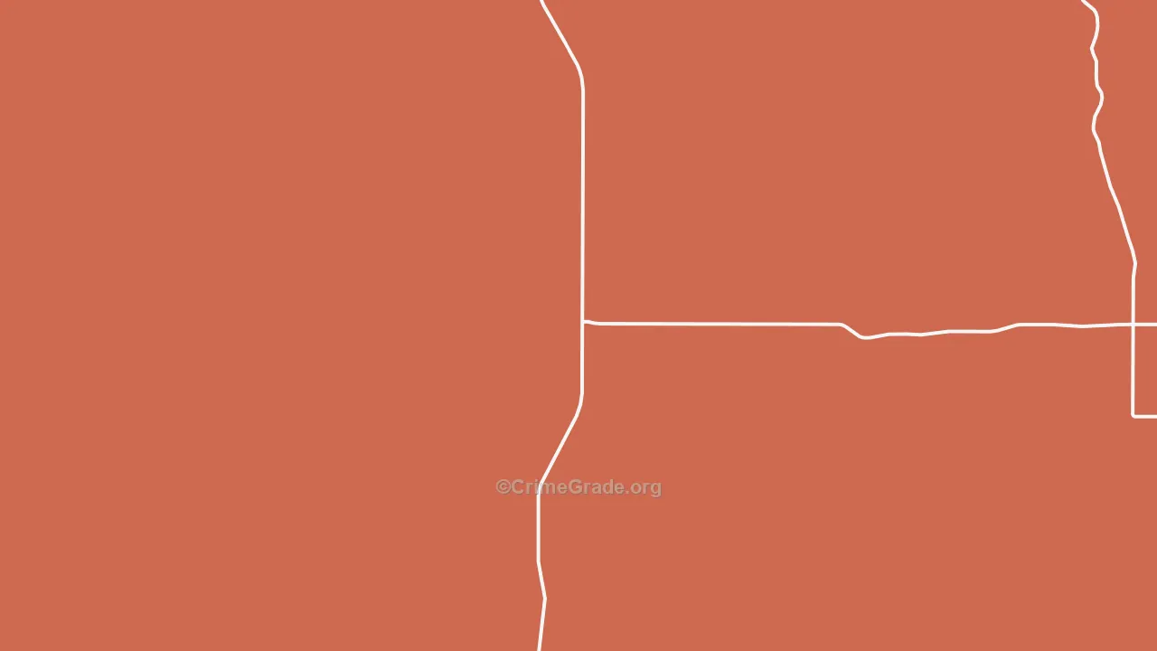 Lodgepole, SD Map of Vandalism Rates