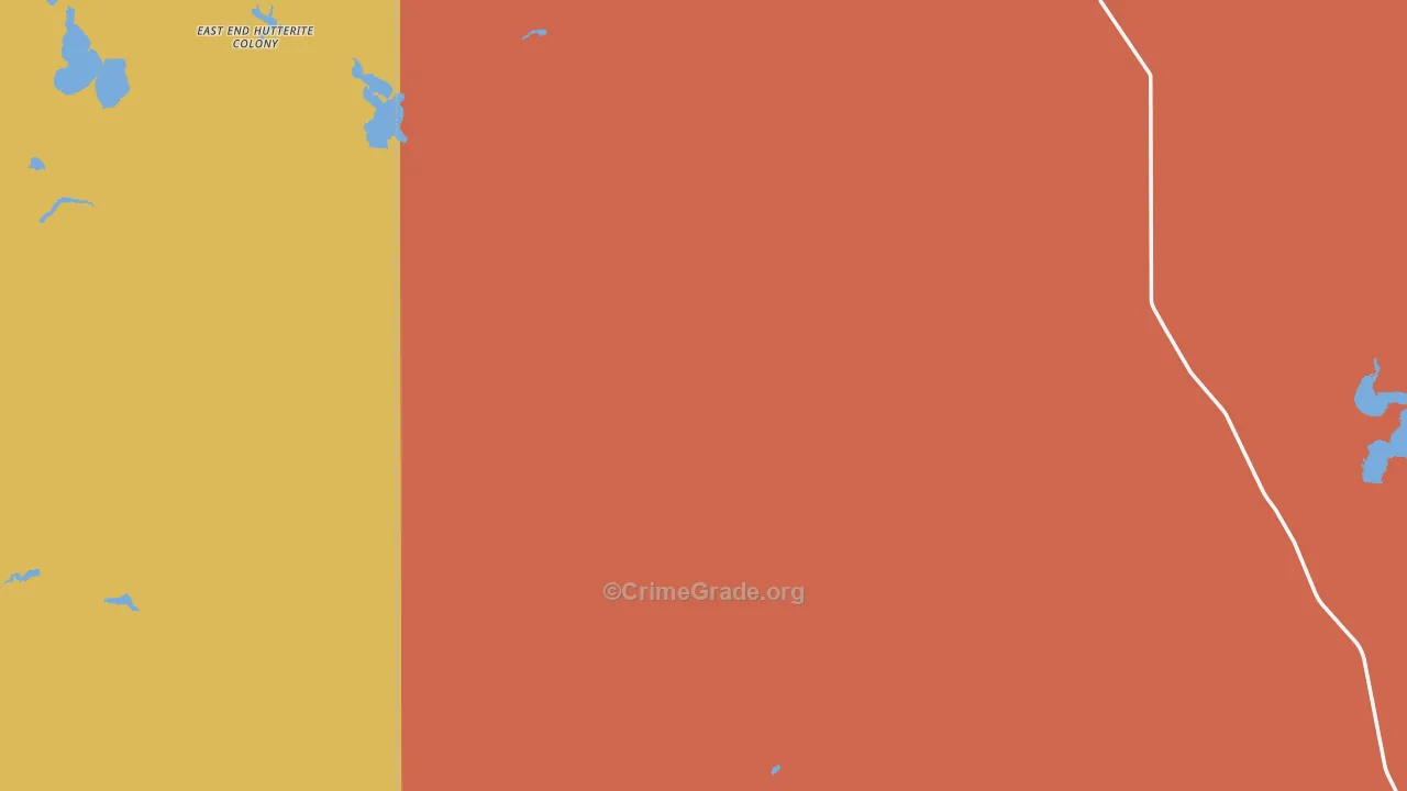 Lohman, MT Map of Vandalism Rates