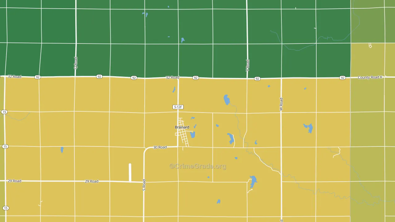 Loma, NE Map of Vandalism Rates
