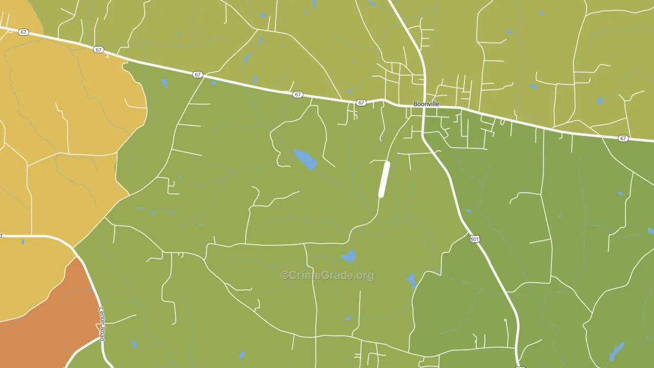 Longtown, NC Map of Vandalism Rates