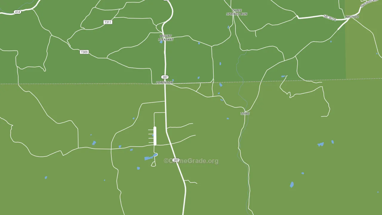 Lorenton, PA Map of Vandalism Rates