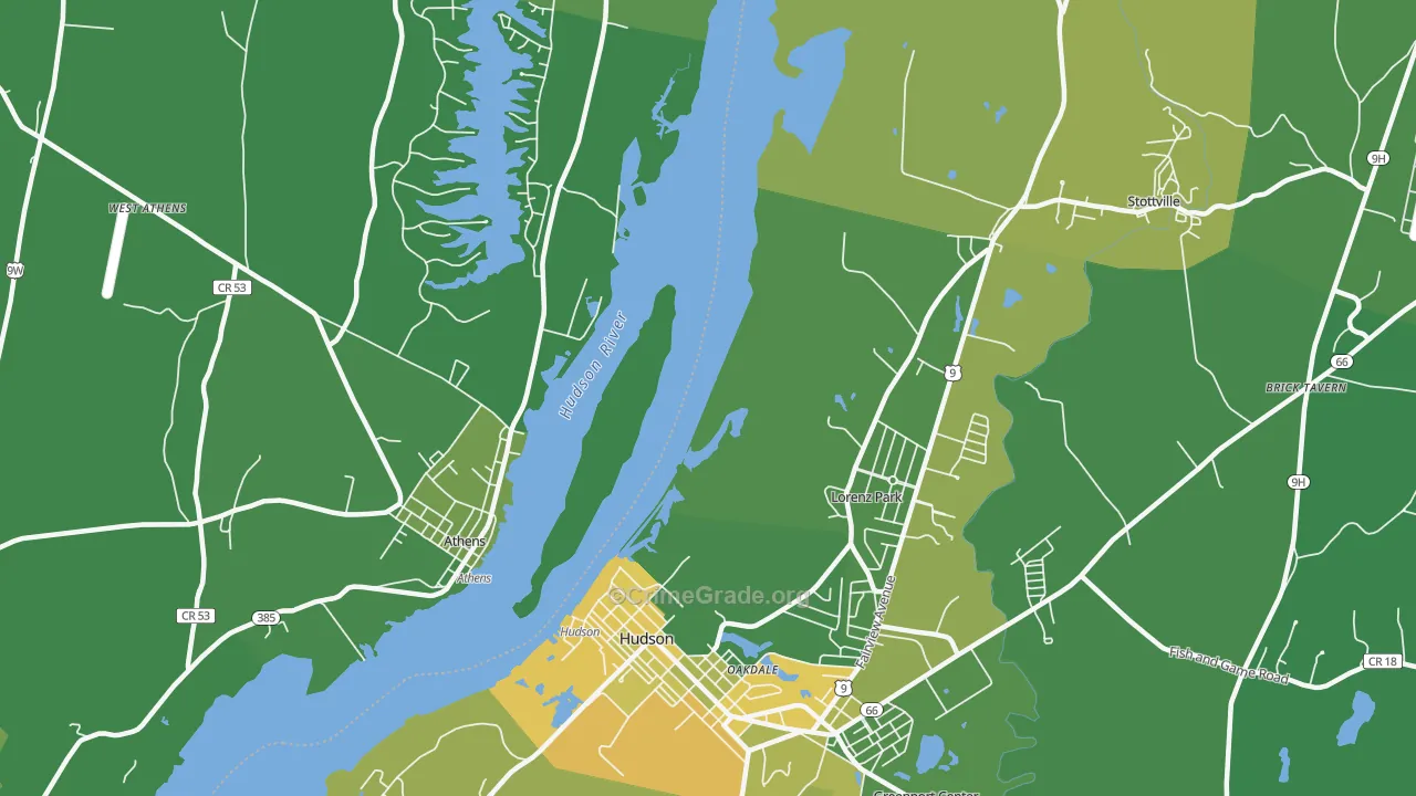 Lorenz Park, NY Map of Vandalism Rates