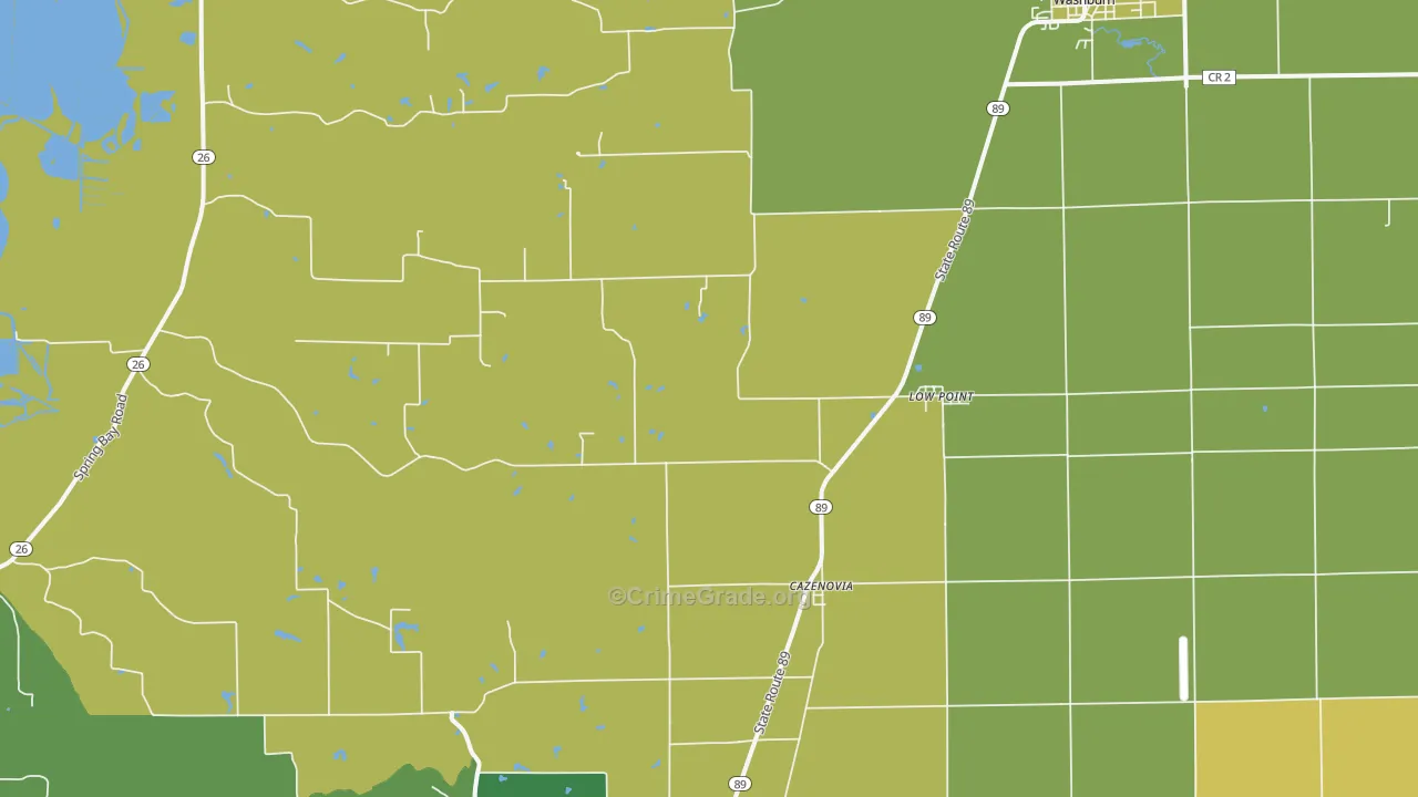 Lowpoint, IL Map of Vandalism Rates