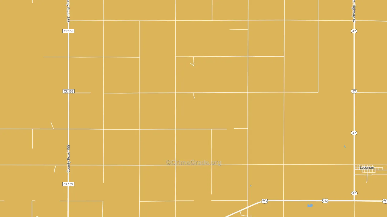 Lucas, SD Map of Vandalism Rates