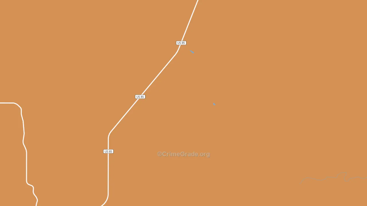 Ludlow, SD Map of Vandalism Rates