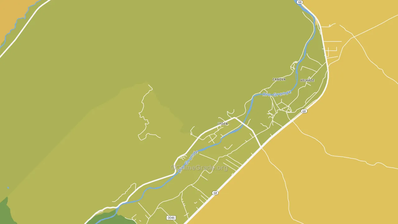 Lyden, NM Map of Vandalism Rates