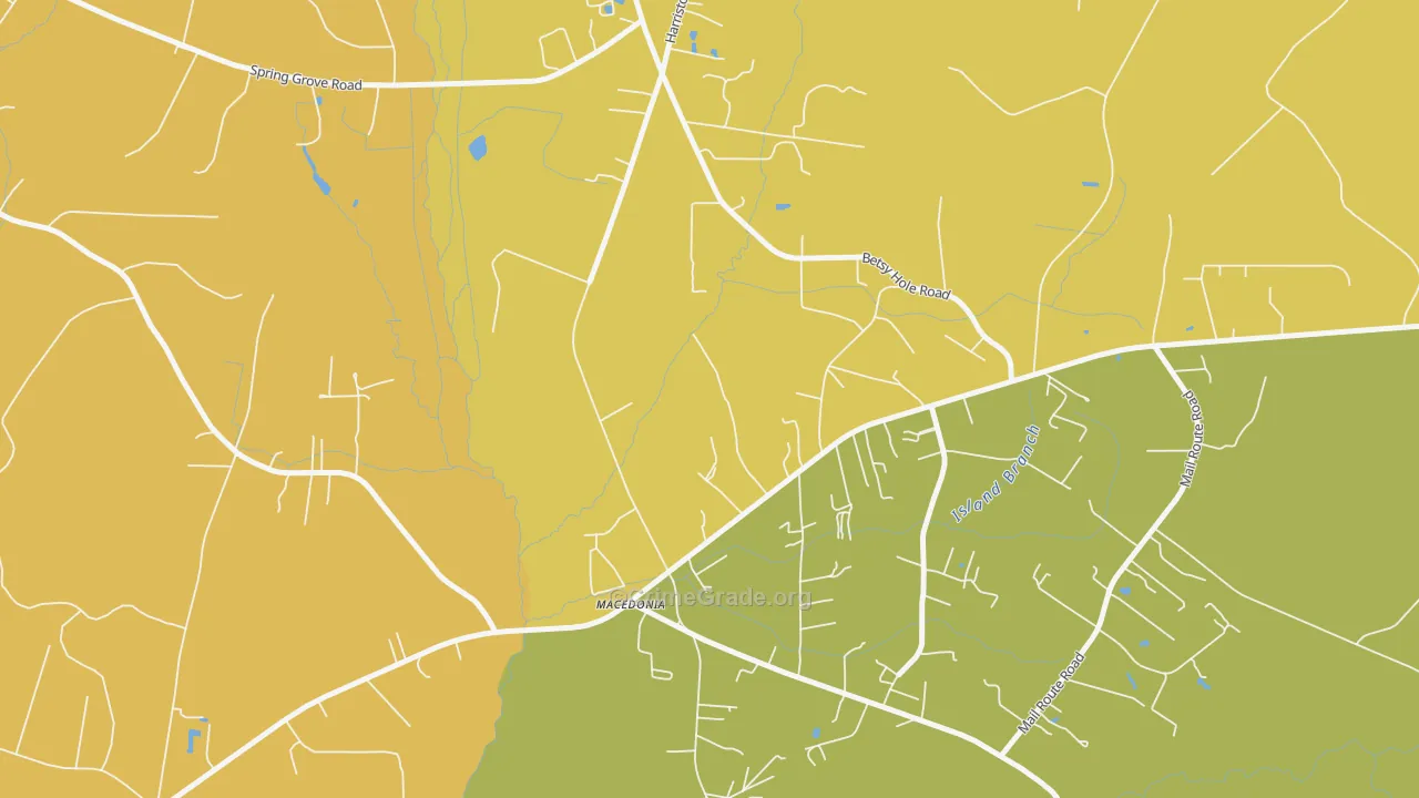 Macbeth, SC Map of Vandalism Rates