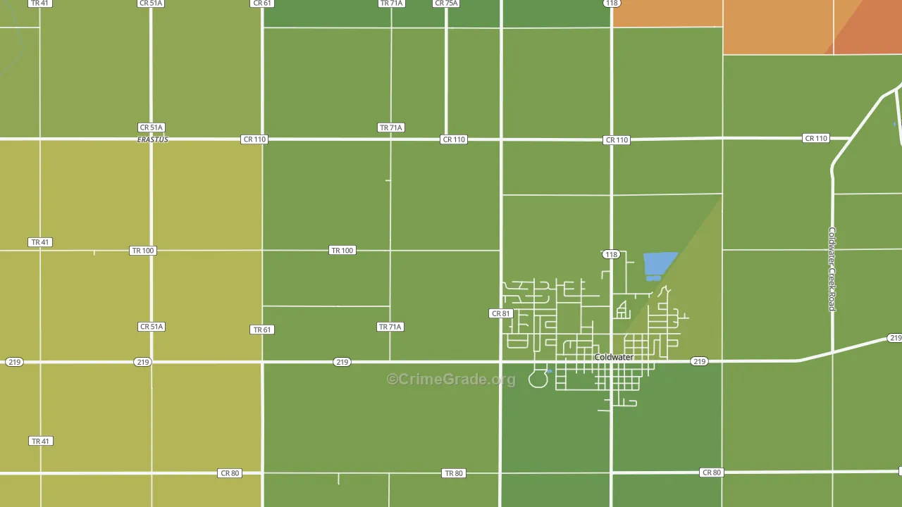 Macedon, OH Map of Vandalism Rates
