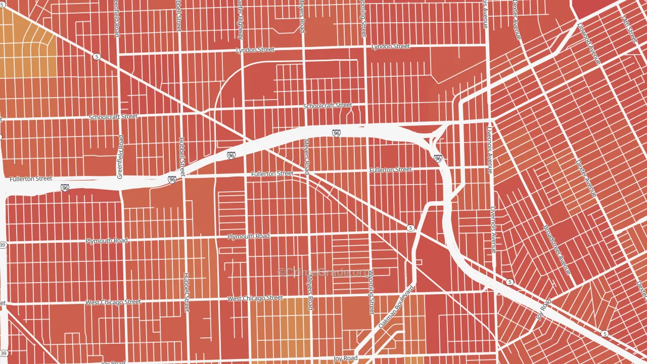 MacKenzie, Detroit, MI Map of Vandalism Rates