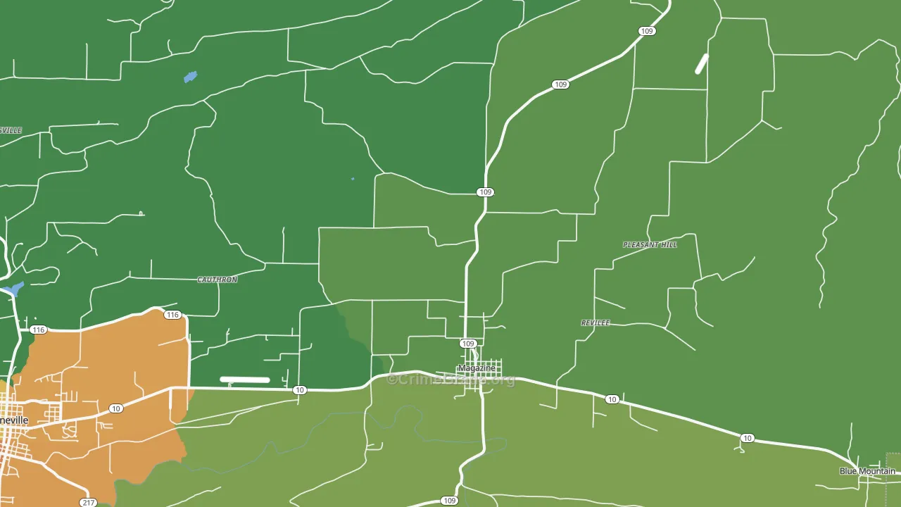 Magazine, AR Map of Vandalism Rates