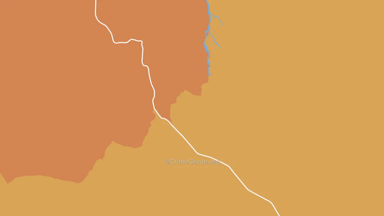 Magdalena, NM Map of Vandalism Rates