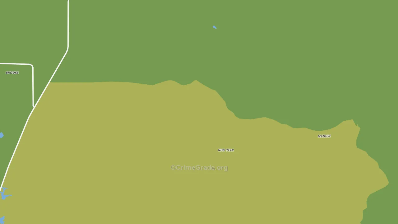 Maiden, MT Map of Vandalism Rates