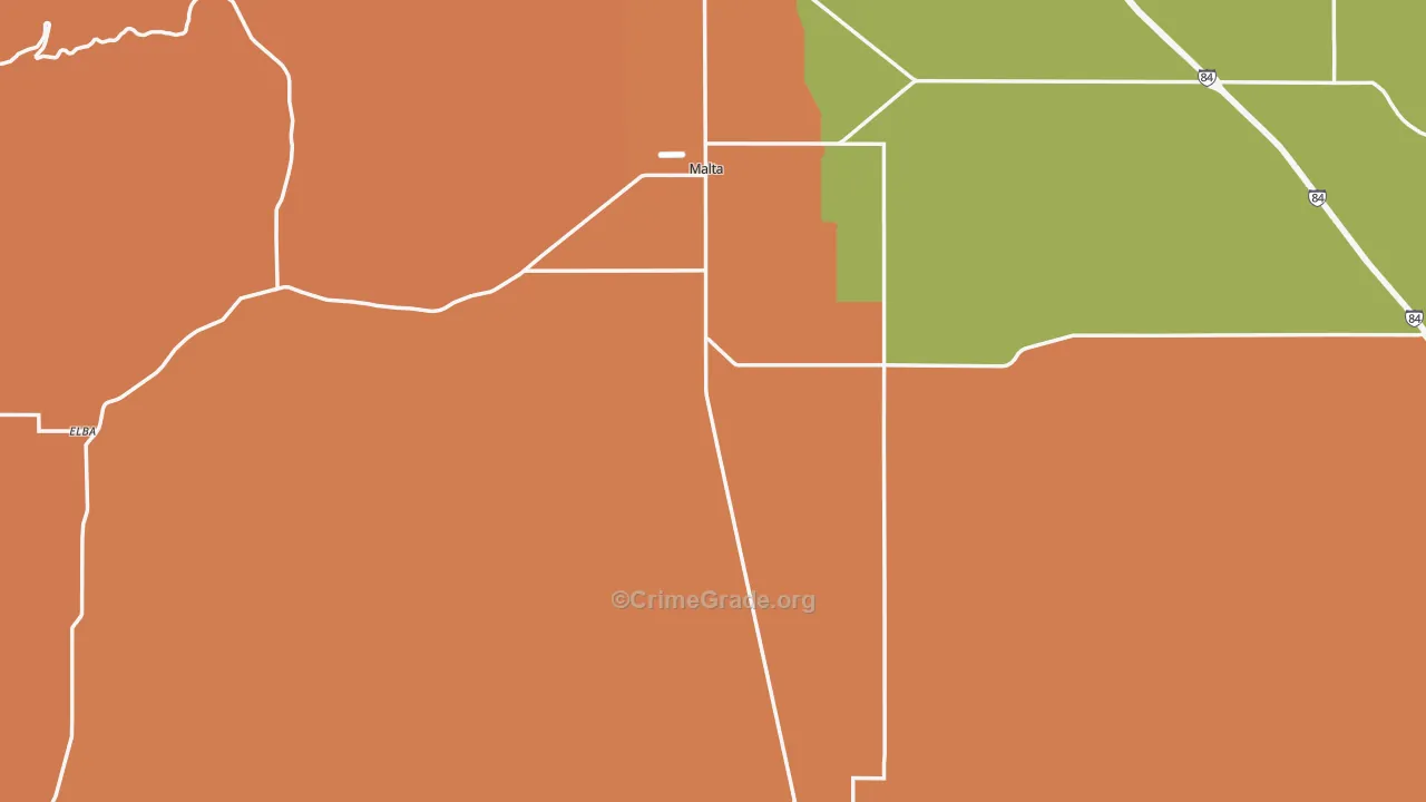 Malta, ID Map of Vandalism Rates