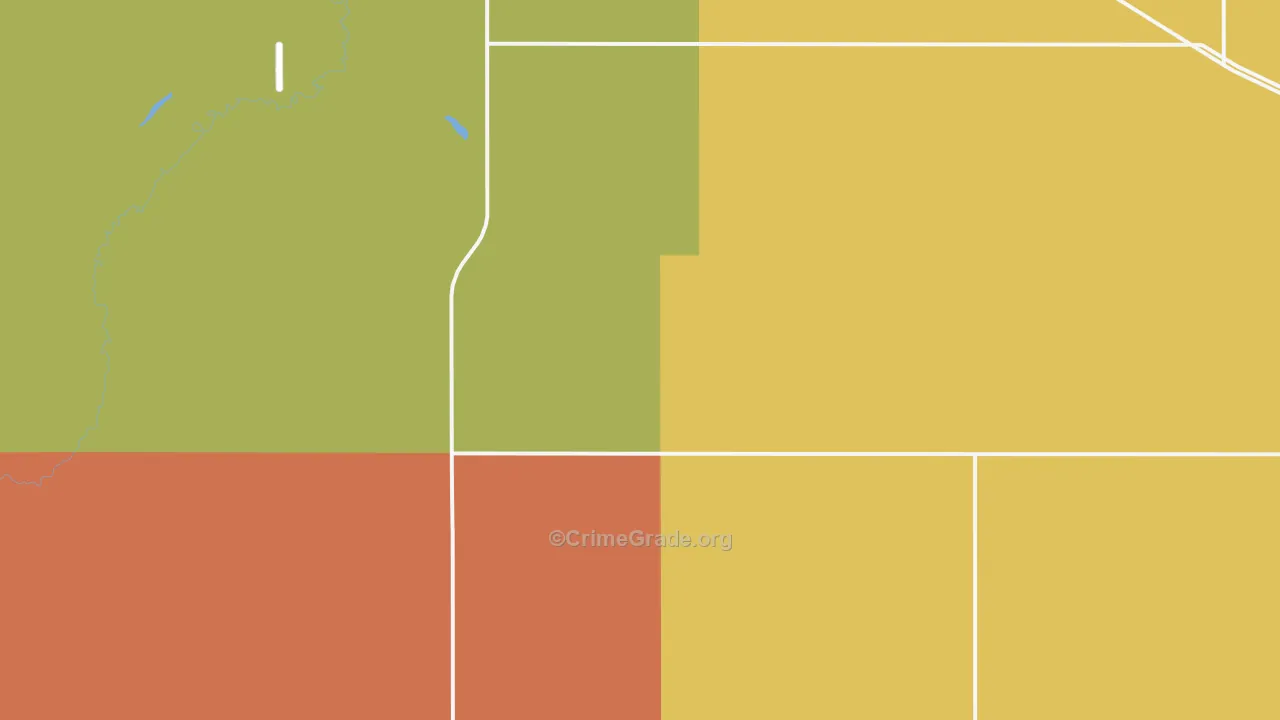 Manfred, ND Map of Vandalism Rates
