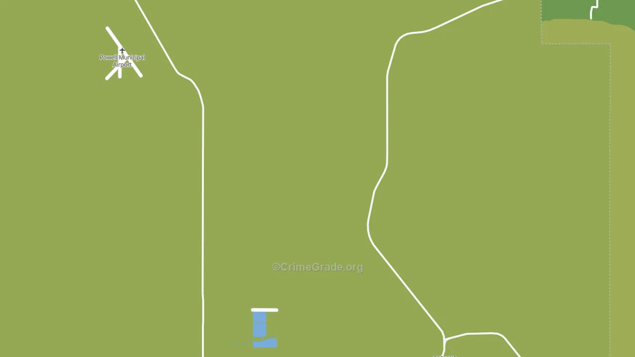 Mantua, WY Map of Vandalism Rates
