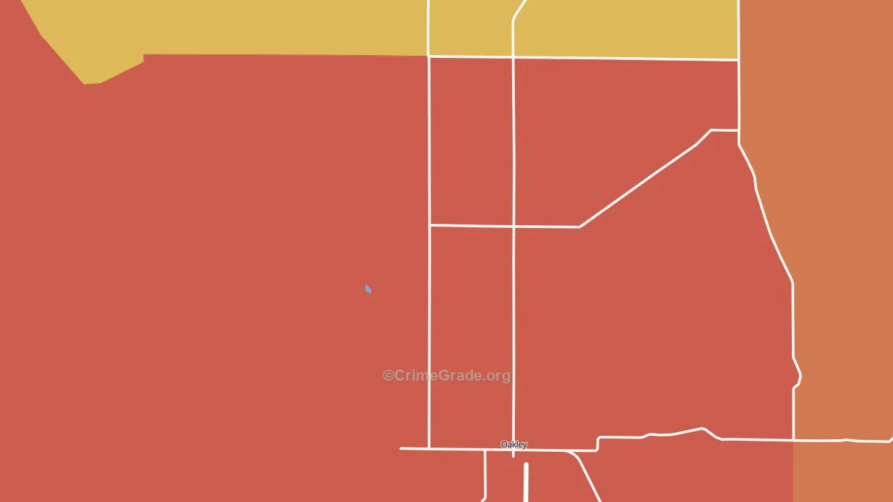 Marion, ID Map of Vandalism Rates