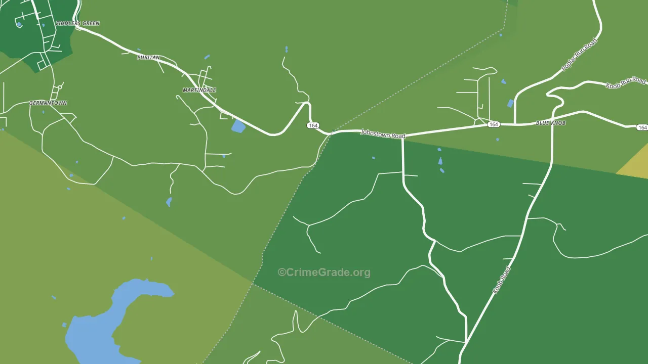 Martindale, PA Map of Vandalism Rates