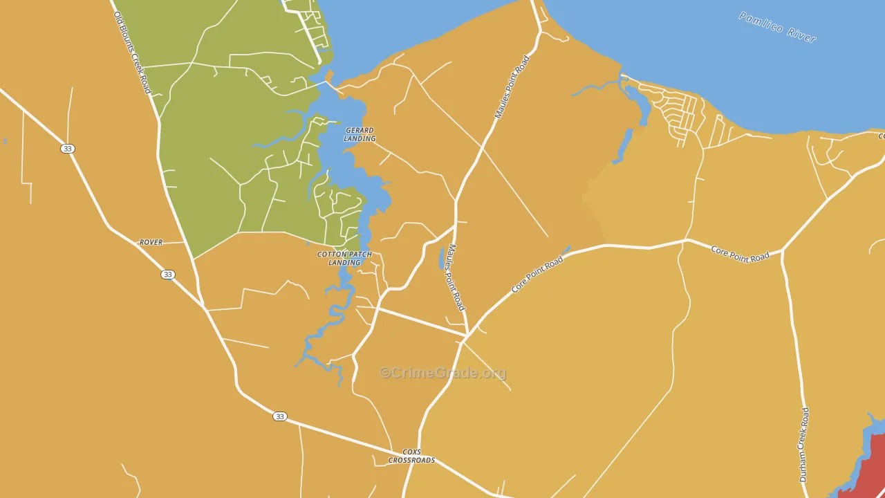 McConnell, NC Map of Vandalism Rates