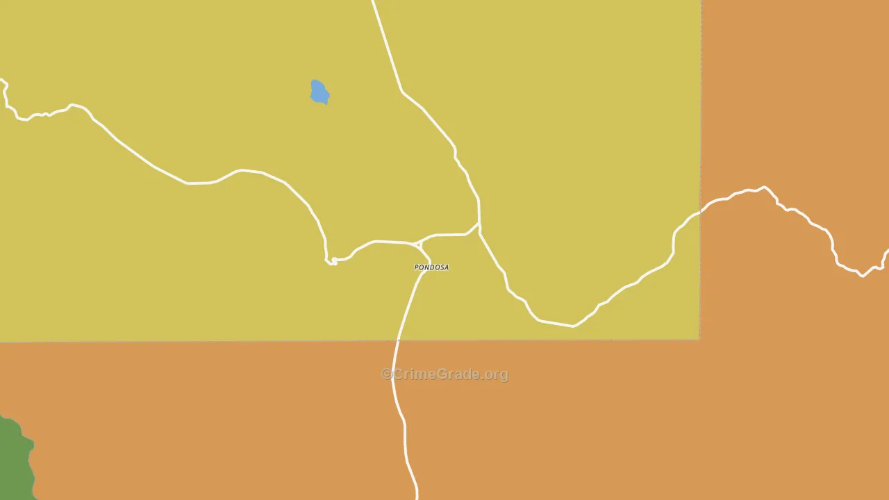 Medical Springs, OR Map of Vandalism Rates
