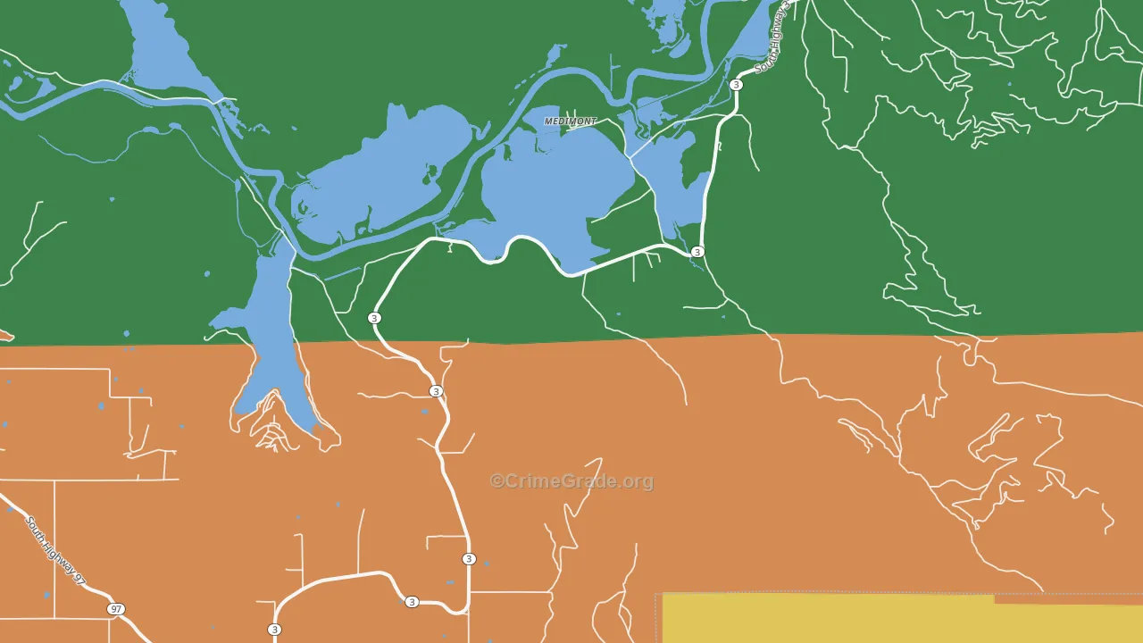 Medimont, ID Map of Vandalism Rates