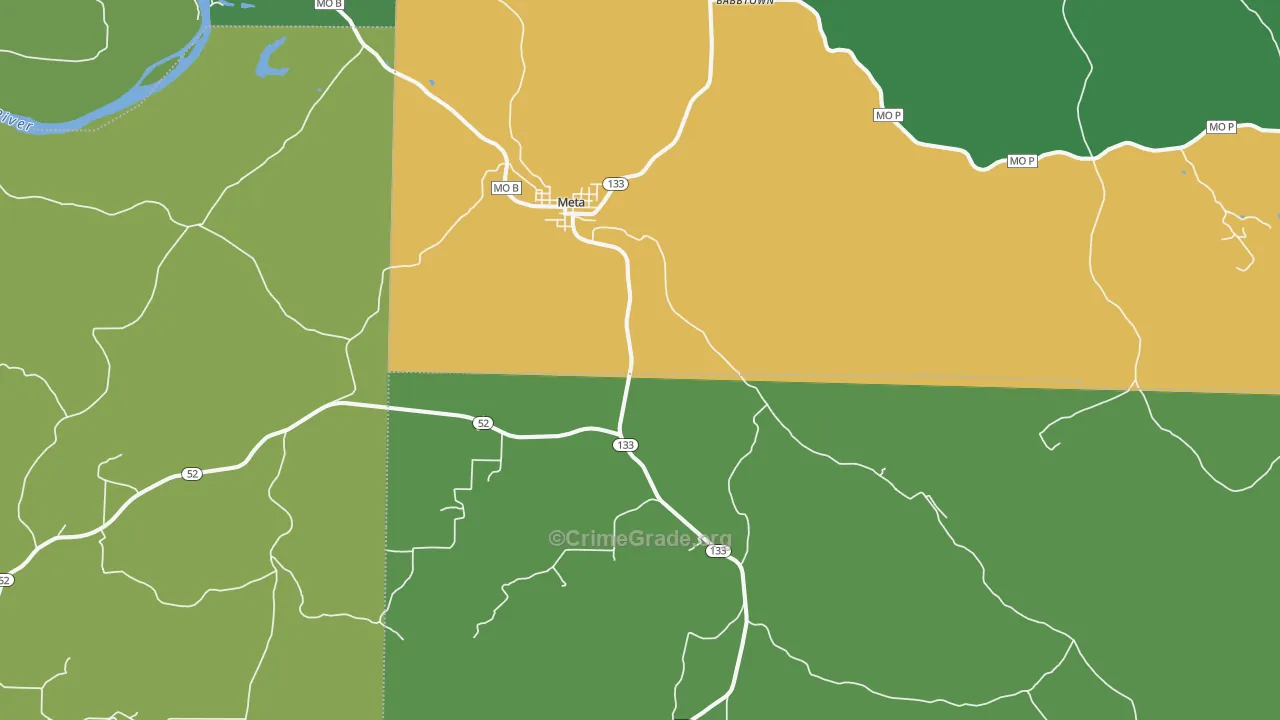 Meta, MO Map of Vandalism Rates