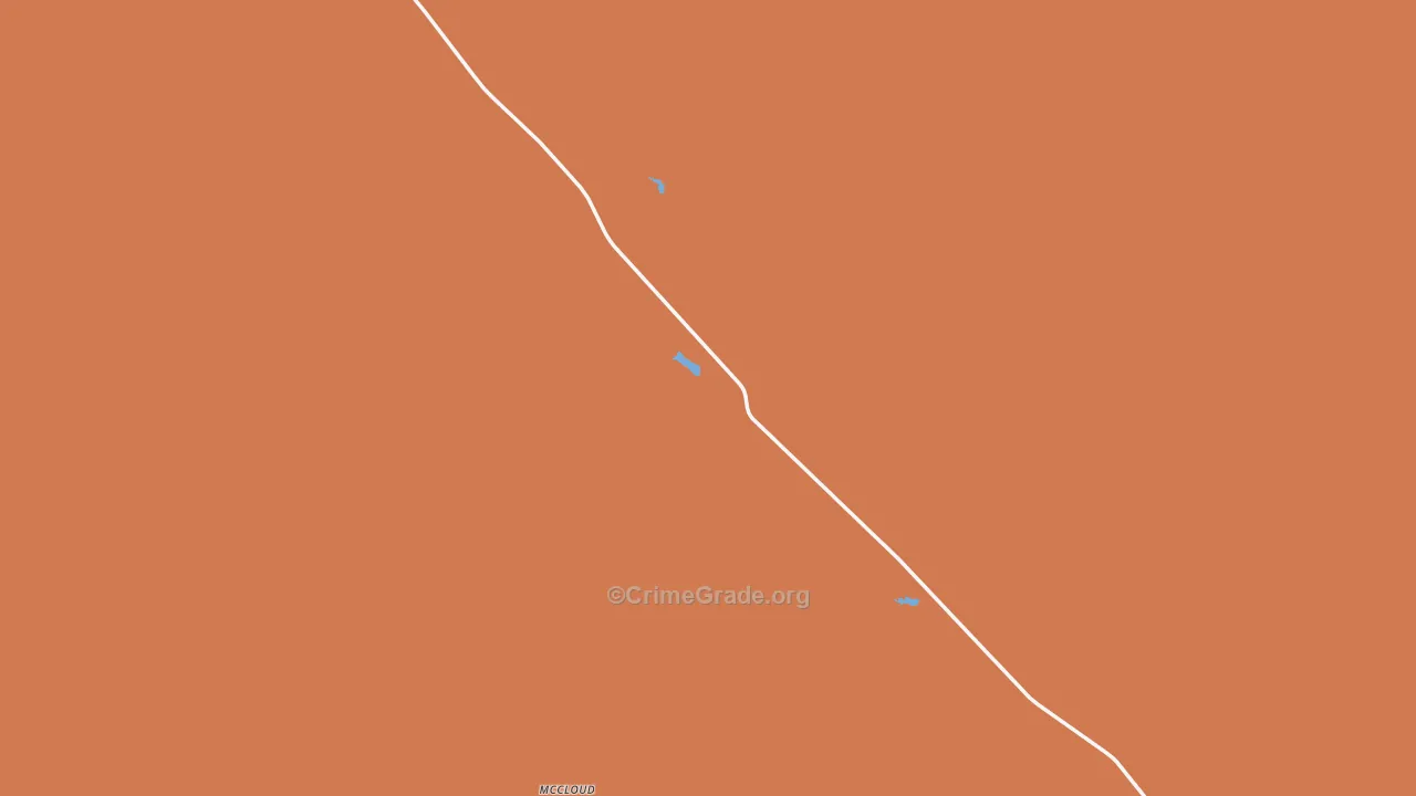 Mildred, MT Map of Vandalism Rates