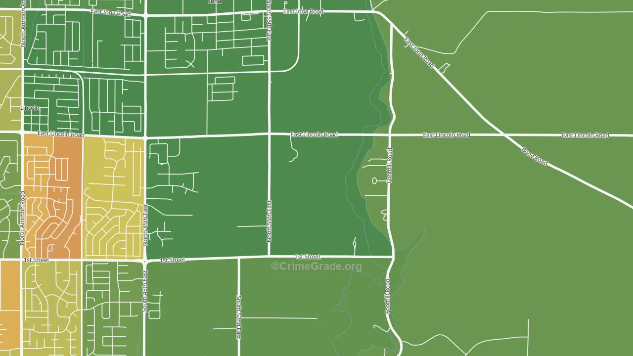Milo, ID Map of Vandalism Rates