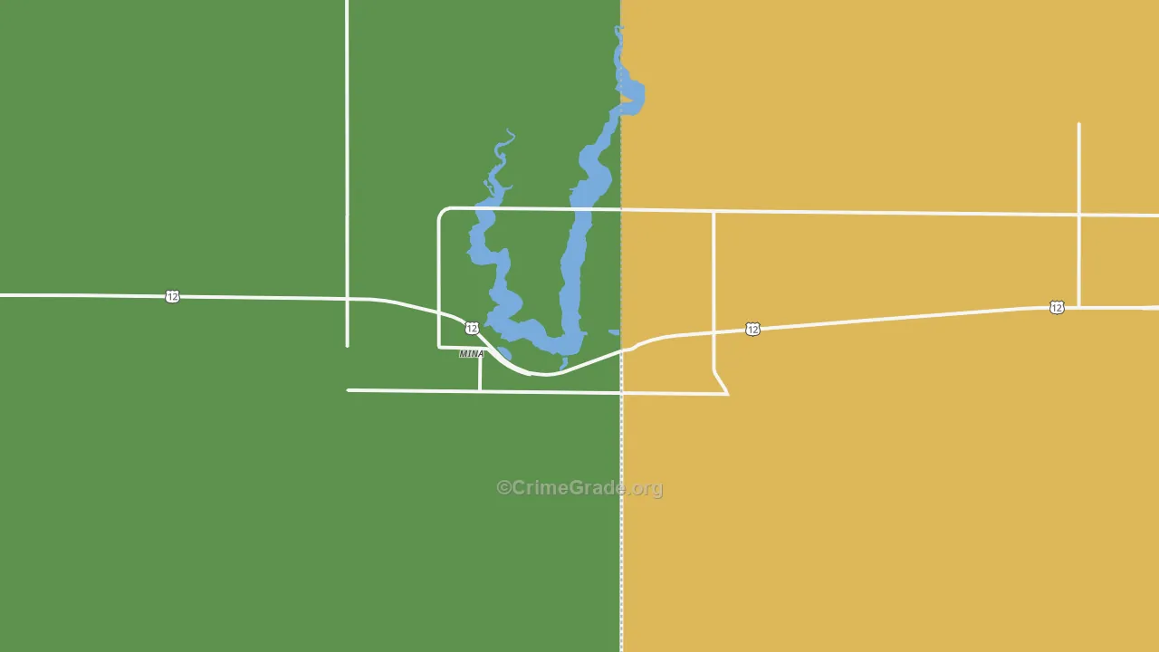 Mina, SD Map of Vandalism Rates
