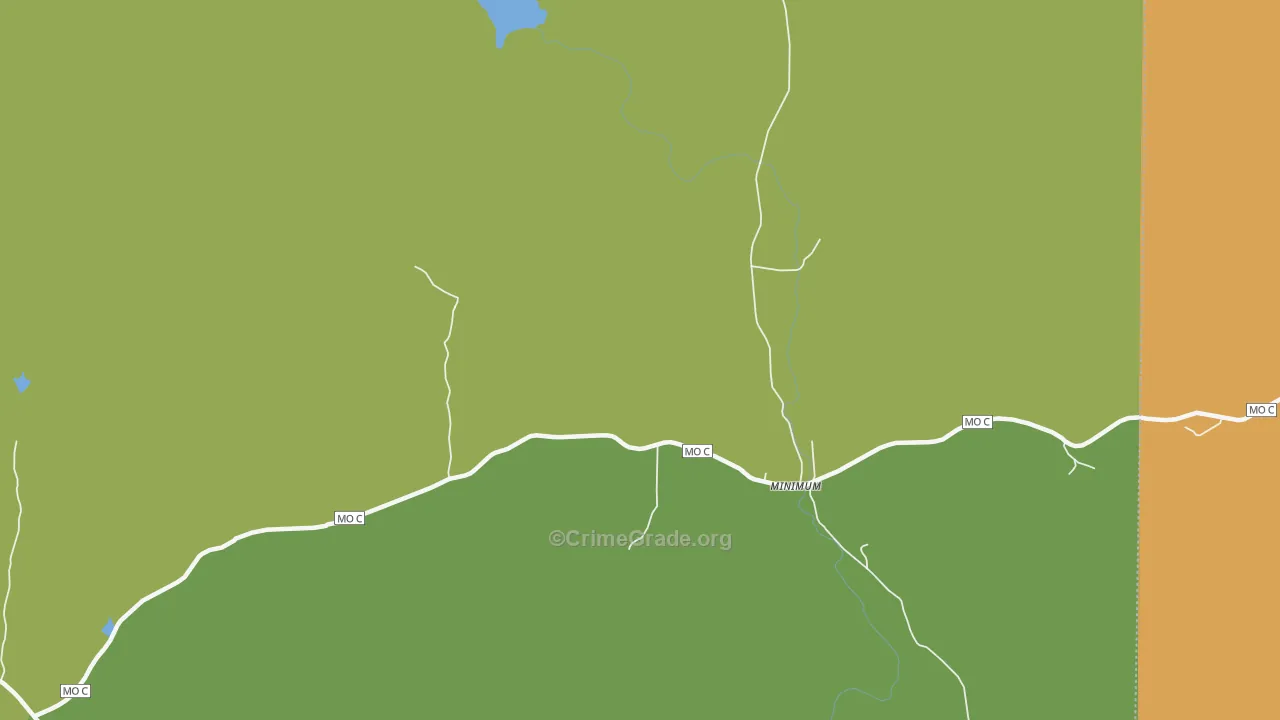 Minimum, MO Map of Vandalism Rates