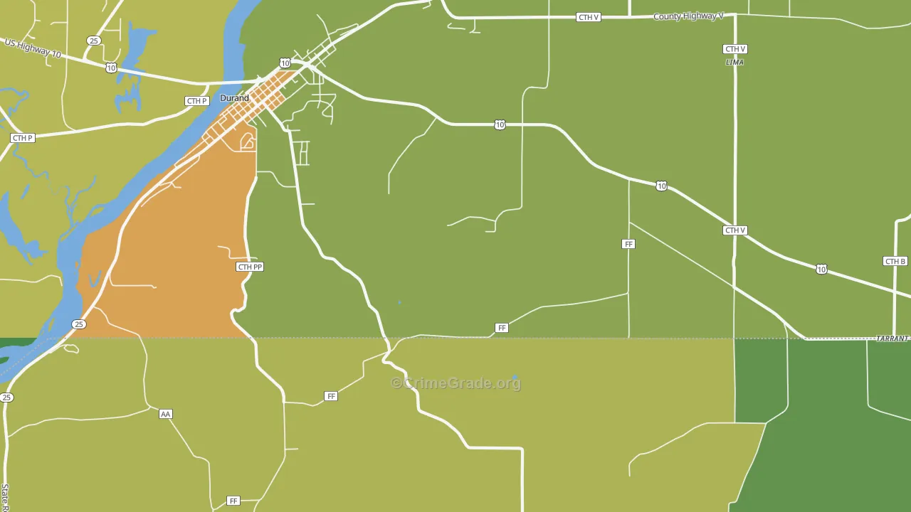 Misha Mokwa, WI Map of Vandalism Rates