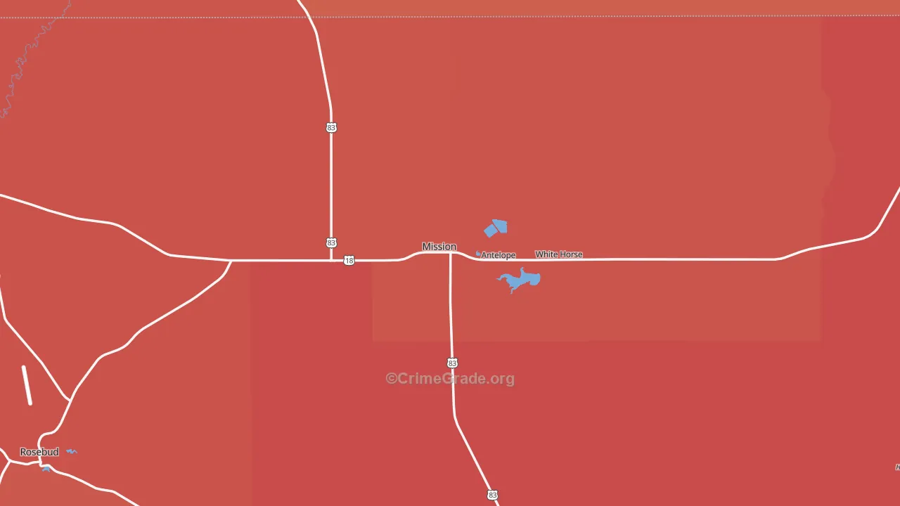 Mission, SD Map of Vandalism Rates