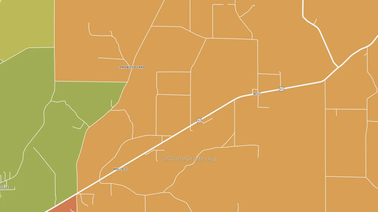 Mist, AR Map of Vandalism Rates