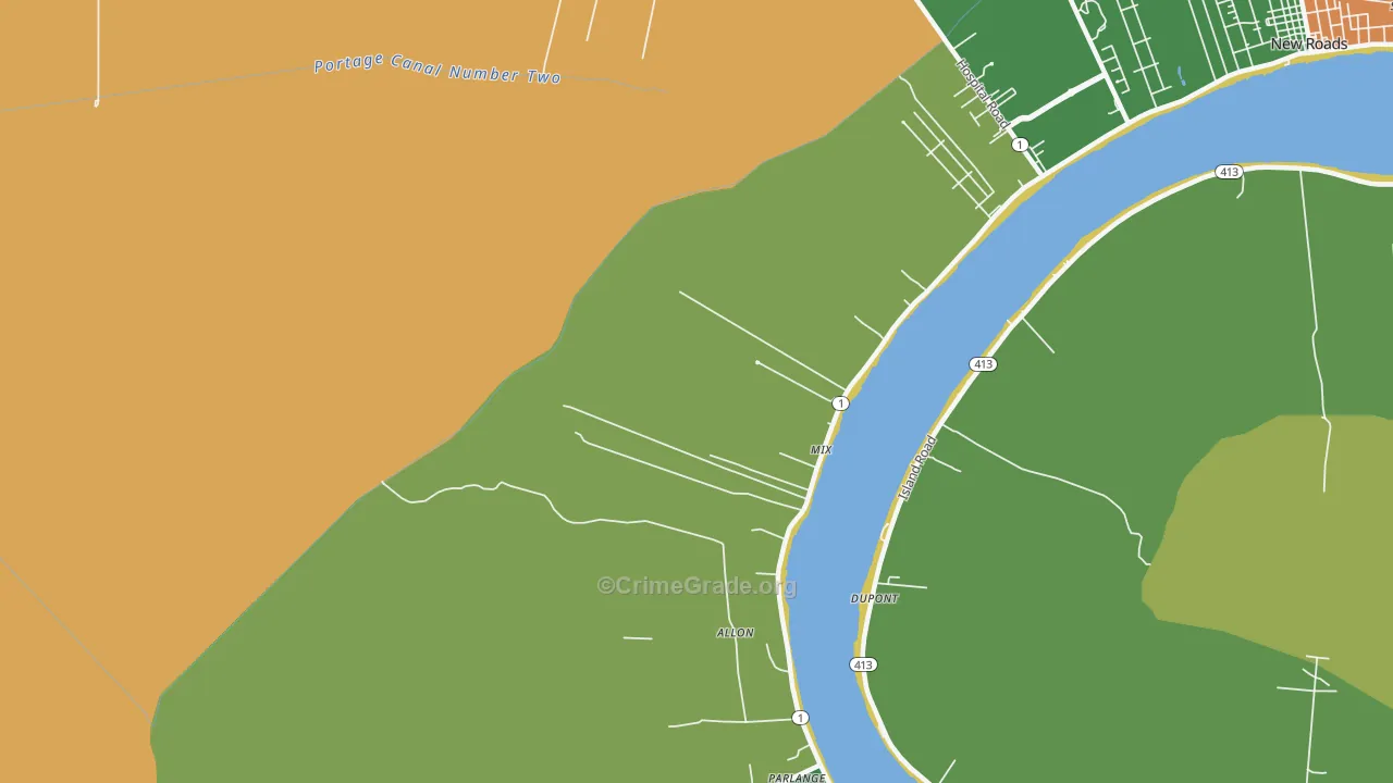 Mix, LA Map of Vandalism Rates