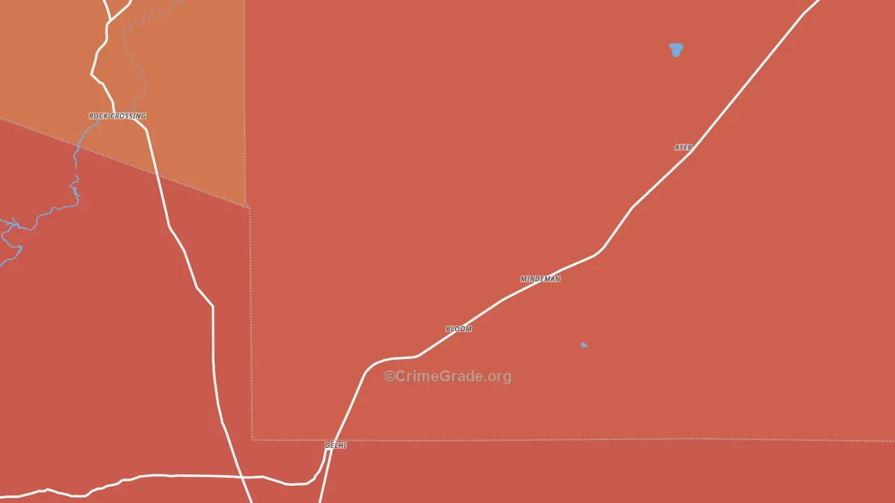 Model, CO Map of Vandalism Rates