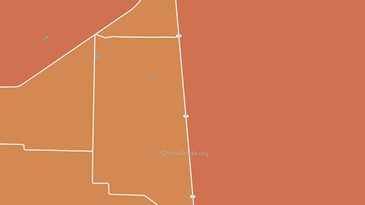 Moffat, CO Map of Vandalism Rates