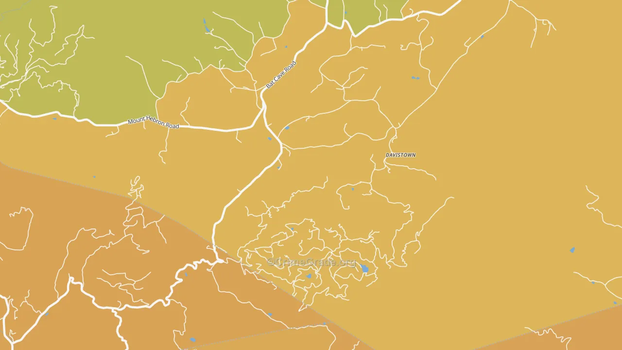 Moffitt Hill, NC Map of Vandalism Rates
