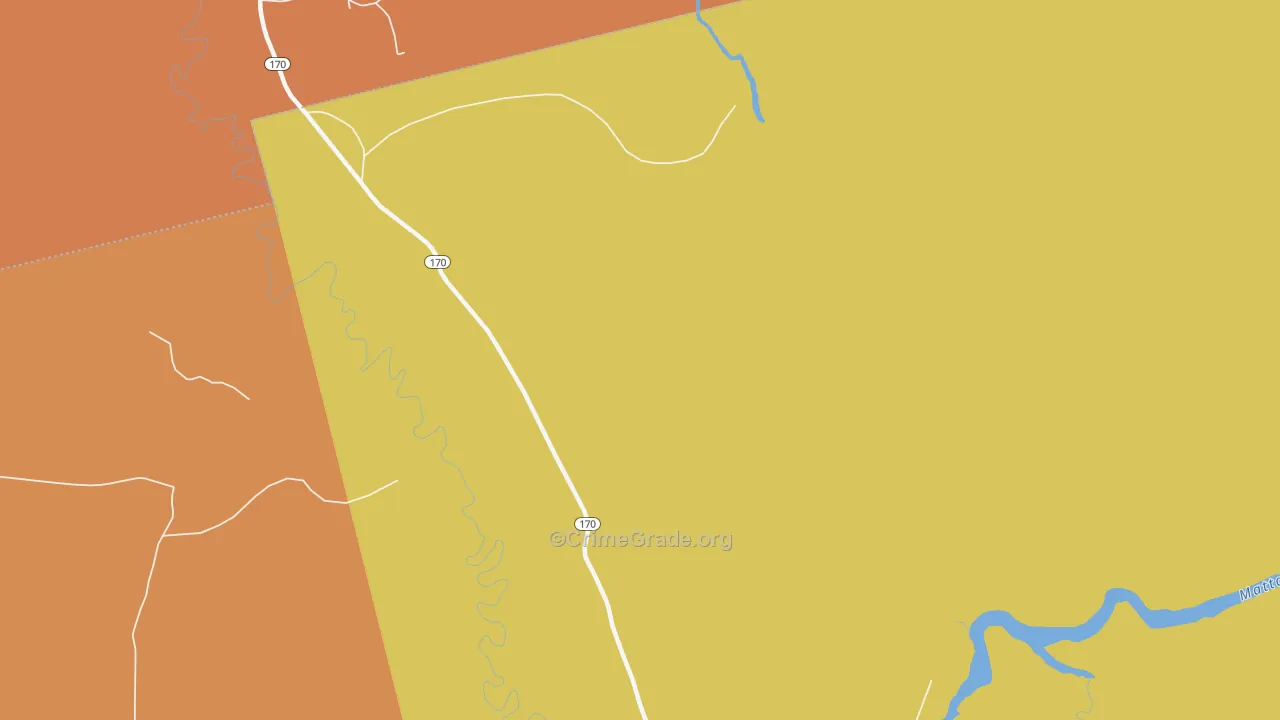 Molunkus, ME Map of Vandalism Rates
